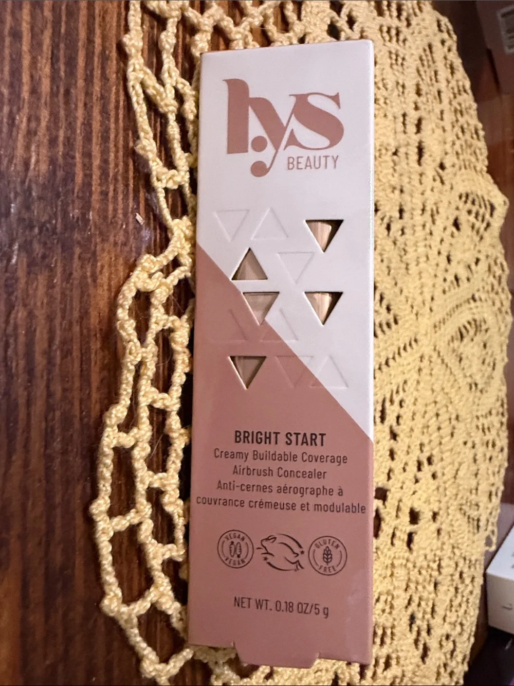 BYS Beauty Bright Start Creamy Buildable Concealer - Pink Beige